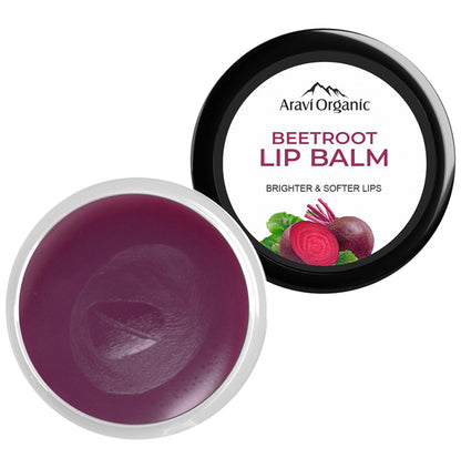 Aravi Organic Beetroot Lip Balm - Classic Derma