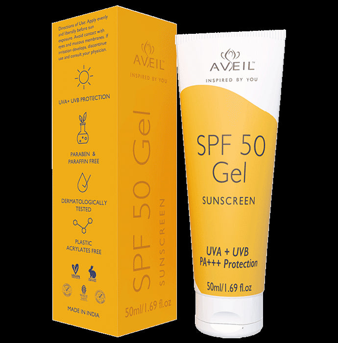 Aveil SPF 50 Gel Sunscreen - Classic Derma