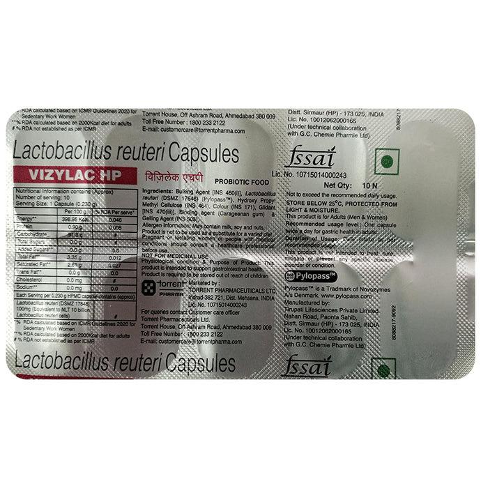 Vizylac HP Capsule - Classic Derma