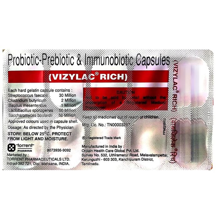 Vizylac Rich Capsule - Classic Derma