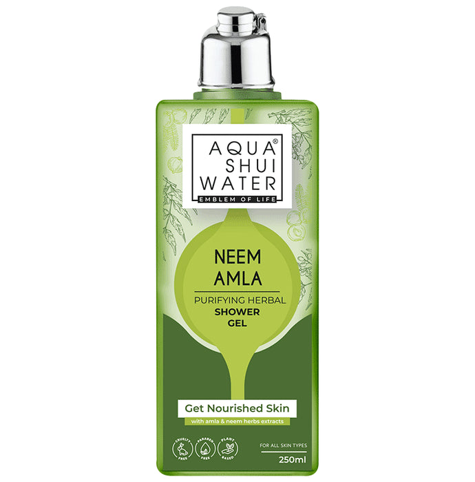 Aqua Shui Water Neem Amla Shower Gel (250ml Each) - Classic Derma