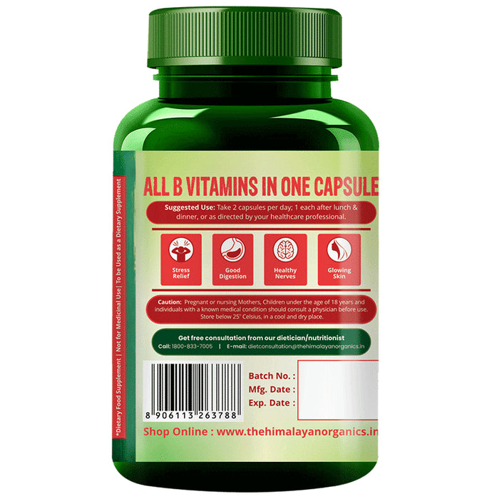 Vlado's Himalayan Organics Plant Based Vitamin B12 Natural Vegetarian Capsule