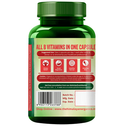 Vlado's Himalayan Organics Plant Based Vitamin B12 Natural Vegetarian Capsule