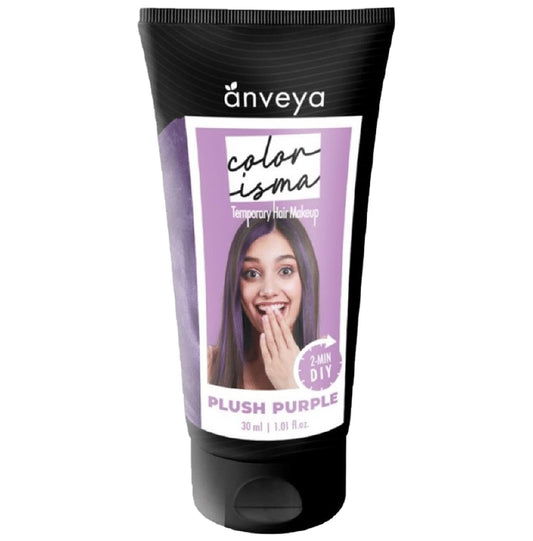 Anveya Colorisma 1 Day Temporary Hair Color (30ml Each) Plush Purple - Classic Derma