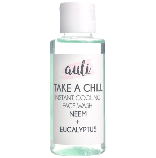 Auli Take A Chill Instant Cooling Face Wash Neem+Eucalyptus - Classic Derma