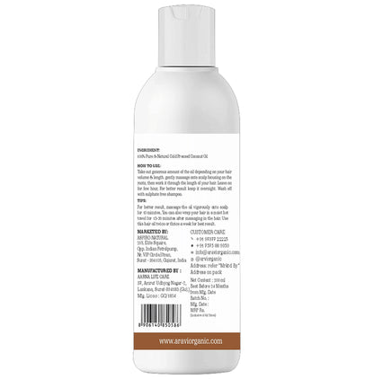 Aravi Organic Coconut Oil