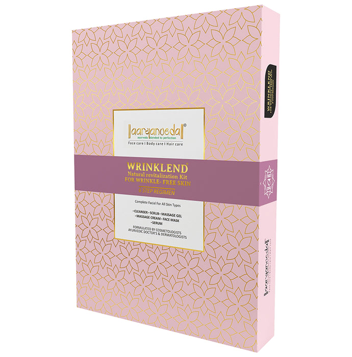 Aryanveda Wrinklend Natural Revitalization Kit - Classic Derma