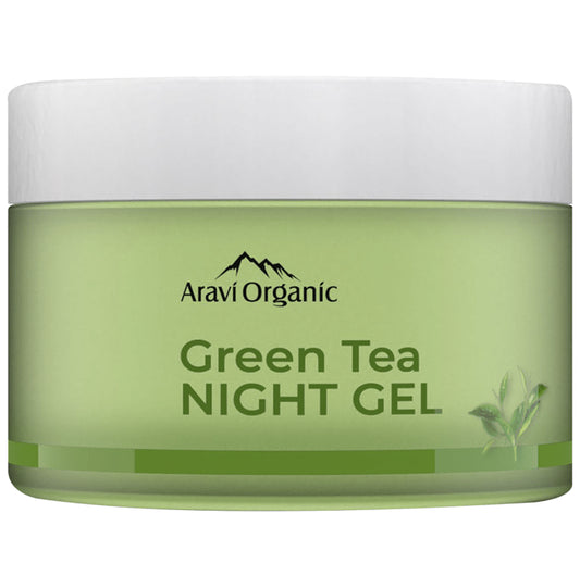 Aravi Organic Green Tea Night Gel - Classic Derma
