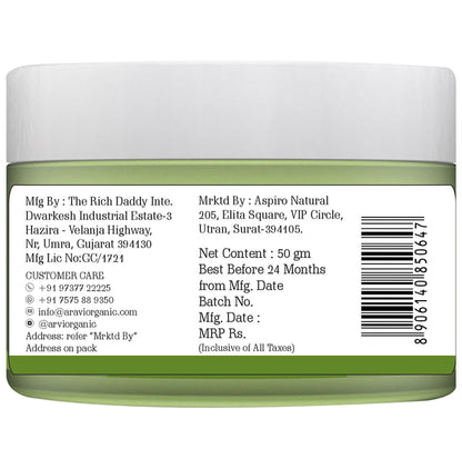 Aravi Organic Green Tea Night Gel