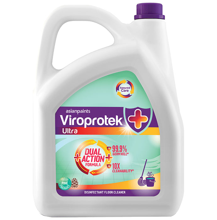 Asianpaints Viroprotek Ultra Disinfectant Floor Cleaner Pine - Classic Derma