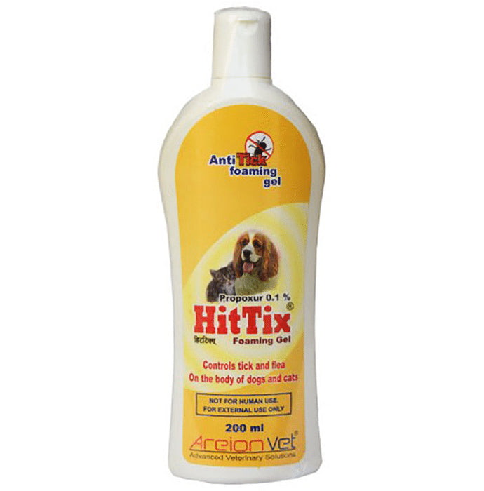 AreionVet Hit Tix Anti Tick Foaming Gel - Classic Derma