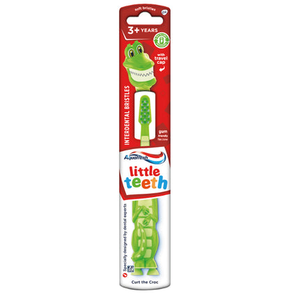 Aquafresh 3+Years Little Teeth Toothbrush Alligator - Classic Derma