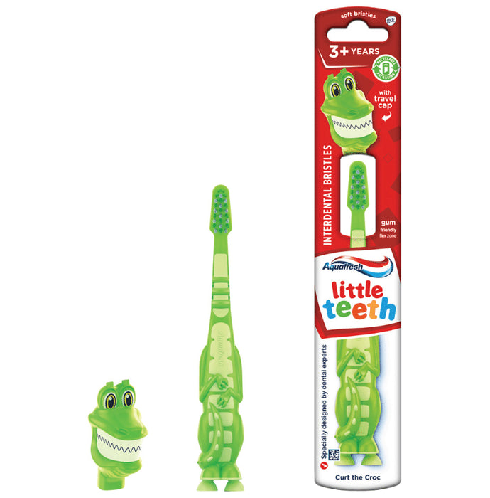 Aquafresh 3+Years Little Teeth Toothbrush Alligator