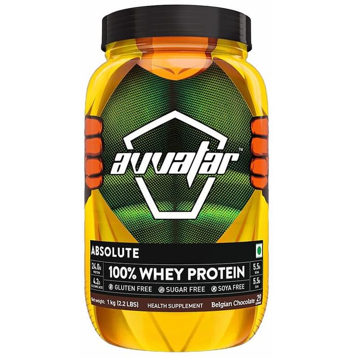 Avvatar Absolute 100% Whey Protein Belgian Chocolate - Classic Derma