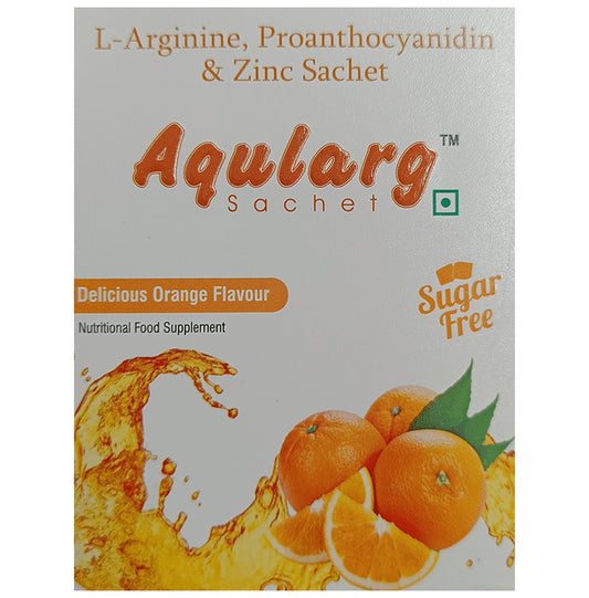 Aqularg Sachet Delicious Orange Sugar Free - Classic Derma