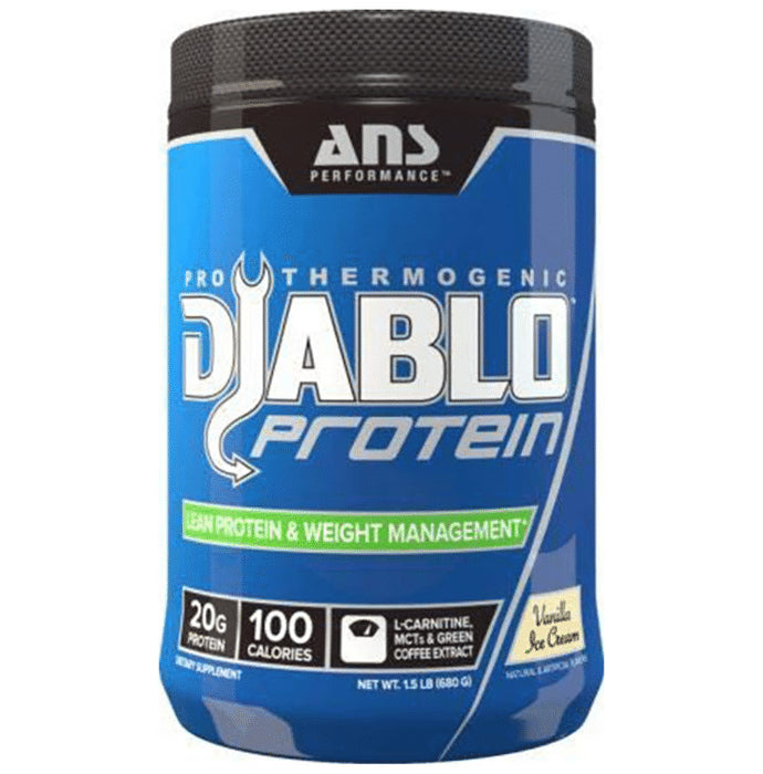 ANS Performance Vanilla Icecream Pro Thermogenic Diablo Protein - Classic Derma