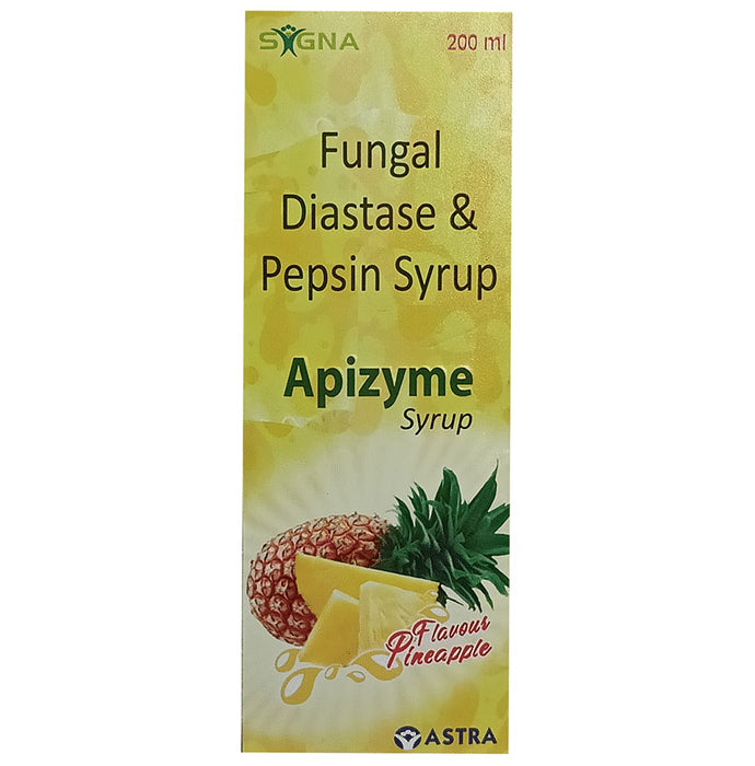 Apizyme Syrup Pineapple - Classic Derma