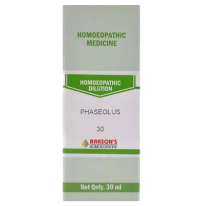 Bakson's Homeopathy Phaseolus Dilution 30 - Classic Derma