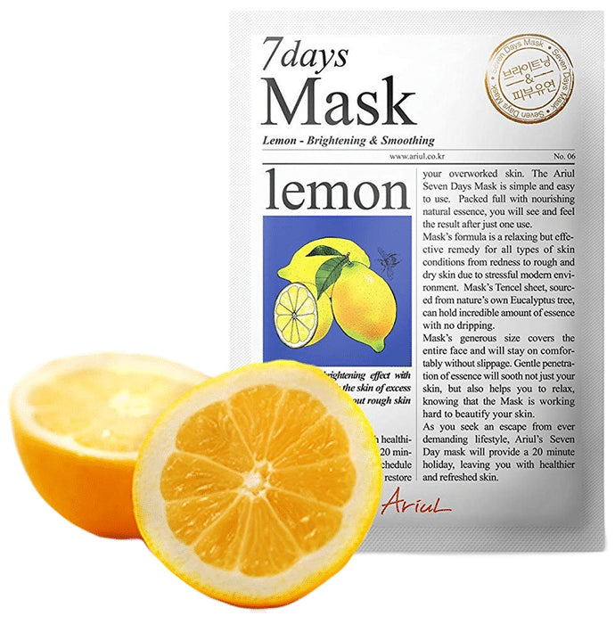 Ariul 7 Days Mask (23gm Each) Lemon - Classic Derma