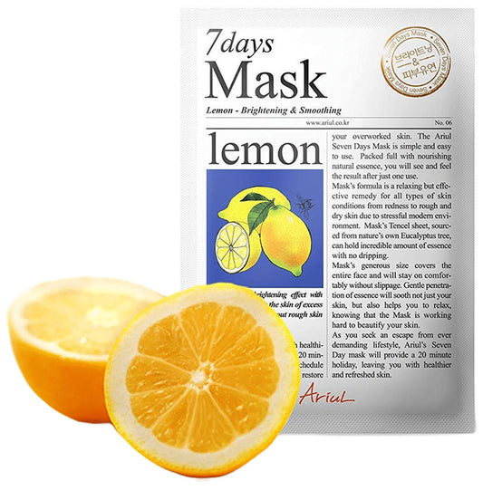 Ariul 7 Days Mask (23gm Each) Lemon - Classic Derma