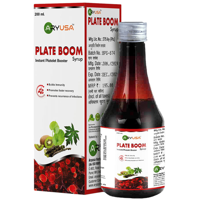 Aryusa Plateboom Syrup - Classic Derma