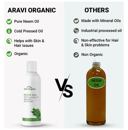 Aravi Organic Neem Oil