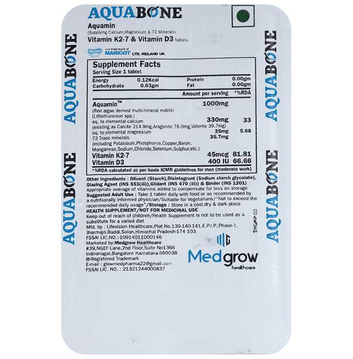 Aquabone Tablet - Classic Derma