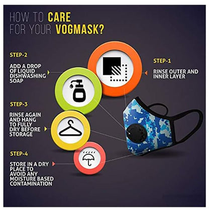 Vogmask N95CV Anti Pollution Mask Large Black