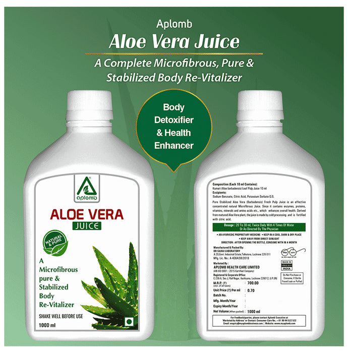 Aplomb Aloe Vera Juice