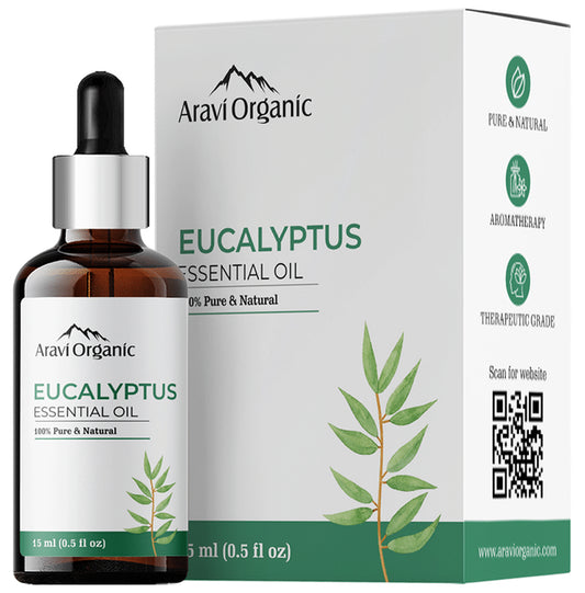 Aravi Organic Nilgiri Eucalyptus Essential Oil - Classic Derma