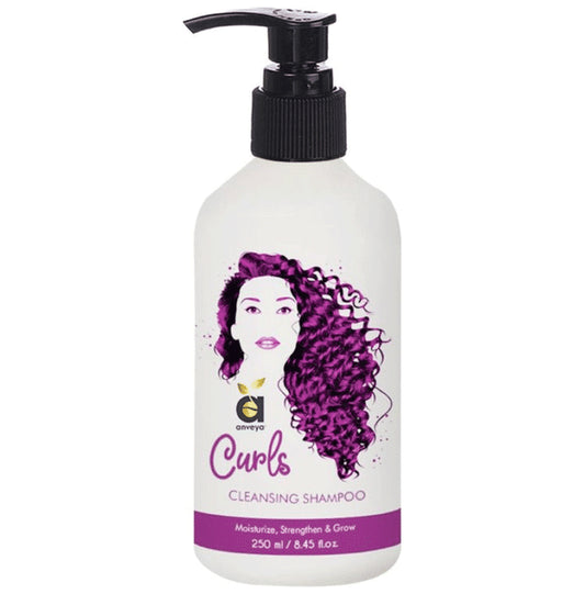 Anveya Curls Cleansing Shampoo - Classic Derma