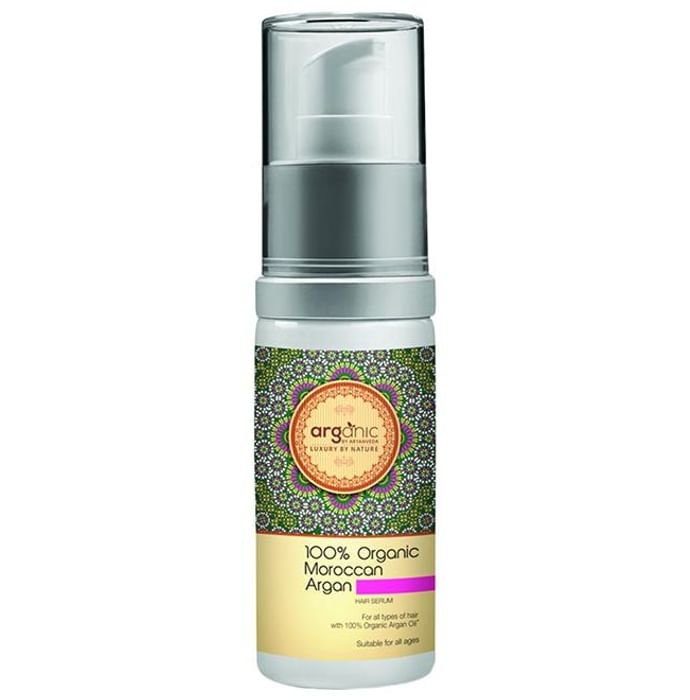 Arganic 100% Organic Moroccan Argan Hair Serum - Classic Derma