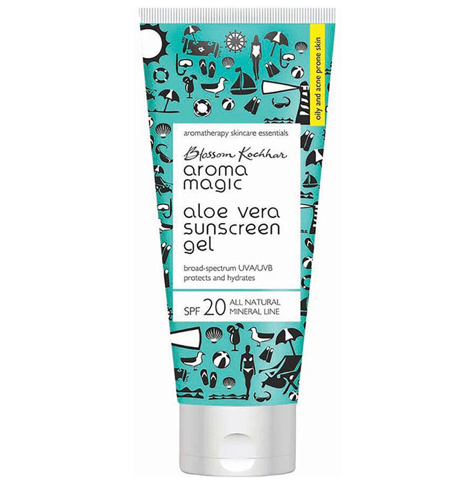 Aroma Magic Aloe Vera SPF 20 Sunscreen Gel - Classic Derma