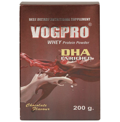 Vogue Wellness Vogpro Whey Protein Powder (200gm Each) Chocolate - Classic Derma