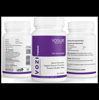 Vogue Wellness Vozi Tablet (60 Each)