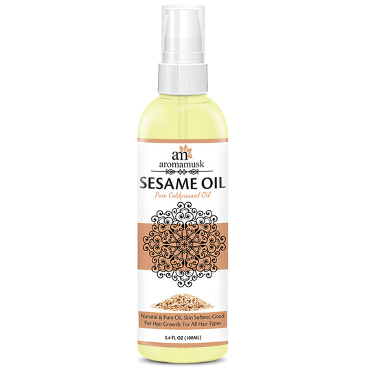 AromaMusk Sesame Pure Coldpressed Oil - Classic Derma