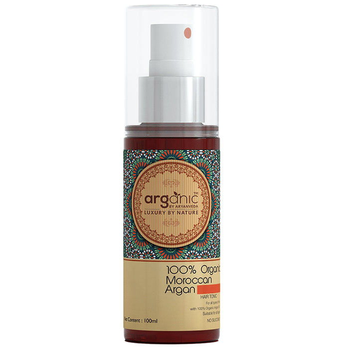 Arganic 100% Organic Moroccan Argan Hair Tonic - Classic Derma