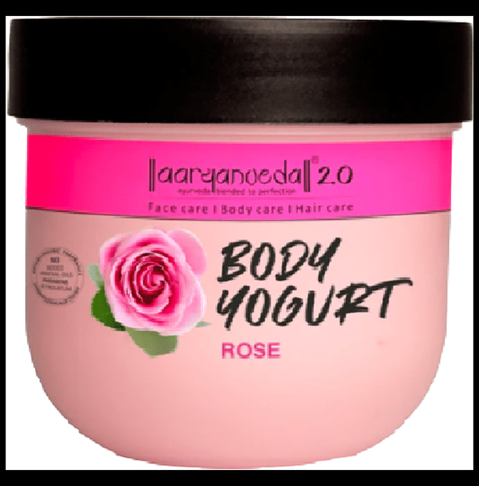 Aryanveda Body Yogurt Rose - Classic Derma