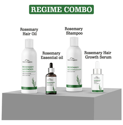 Aravi Organic Rosemary Castor Hair Growth Oil