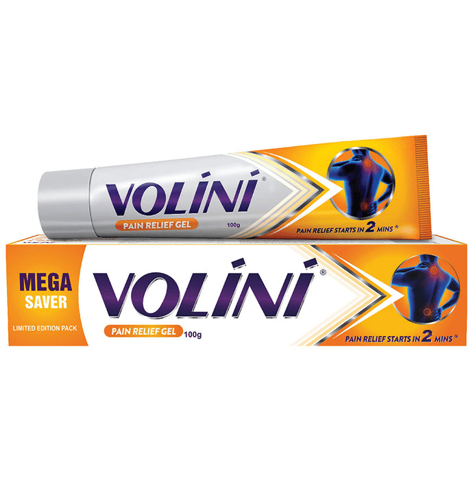Volini Pain Relief Gel for Sprain, Muscle, Joint, Neck & Low Back Pain | Bone, Joint & Muscle Care - Classic Derma