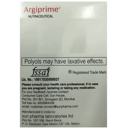 Argiprime Nutraceutical Granules Orange Sugar Free