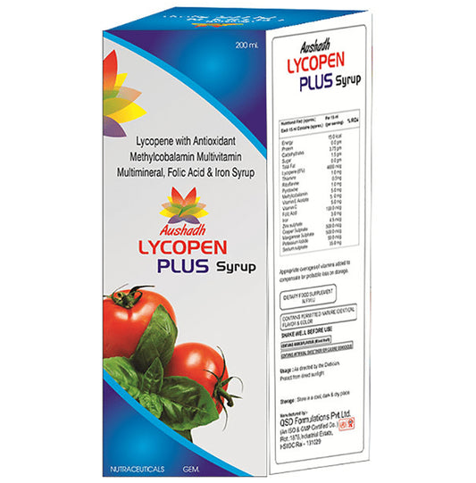 Aushadh Lycopen Plus Syrup - Classic Derma