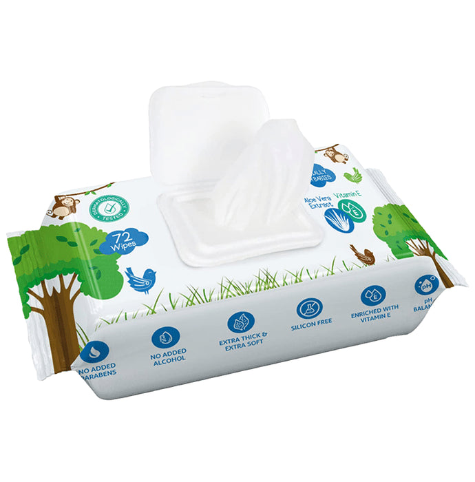 Arokleen Clean & Protect Baby Wipe (72 Each) - Classic Derma