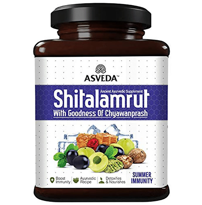 Asveda Shitalamrut Chyawanprash (500gm Each) - Classic Derma