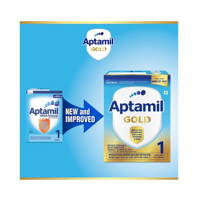 Aptamil Gold Stage 1 Infant Formula with Prebiotic | Powder