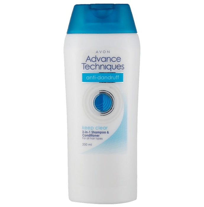 Avon Advance Techniques Anti-Dandruff Keep Clear 2 In 1 Shampoo & Conditioner - Classic Derma