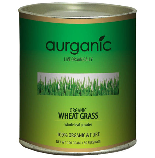 Aurganic Organic Wheat Grass Powder - Classic Derma