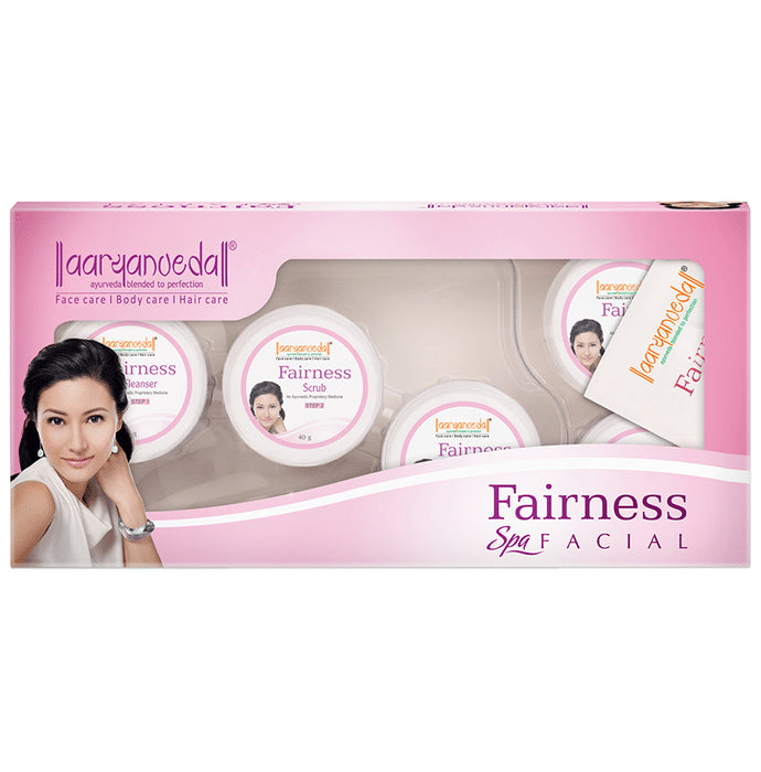 Aryanveda Fairness Spa Facial Kit - Classic Derma