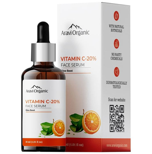 Aravi Organic Vitamin C 20% Face Serum Serum - Classic Derma