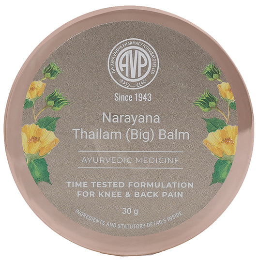AVP Narayana Thailam Balm for Knee and Back Pain - Classic Derma